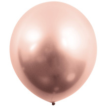 Kromballon 30 cm 4 stk. rose guld